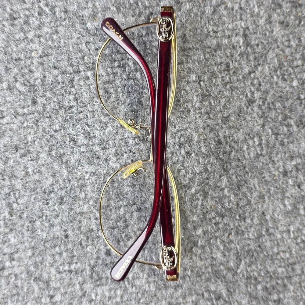 Coach‎ HC 5130 9385 Shiny Rose Gold Burgundy 53-17-140 EYEGLASSES